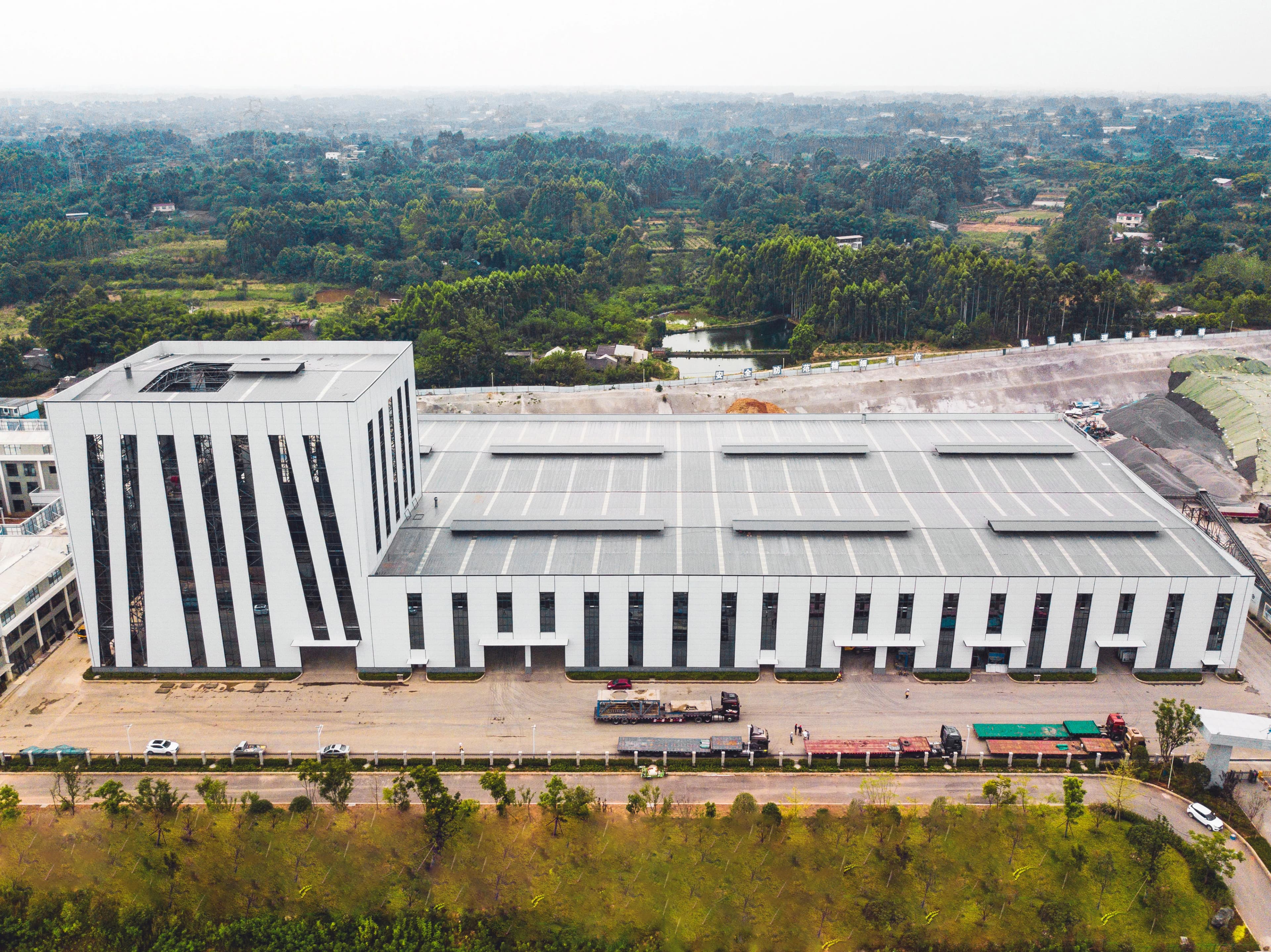 Ammann ABP 400 HRT asphalt mixing plant, Chengdu Zhixing, China