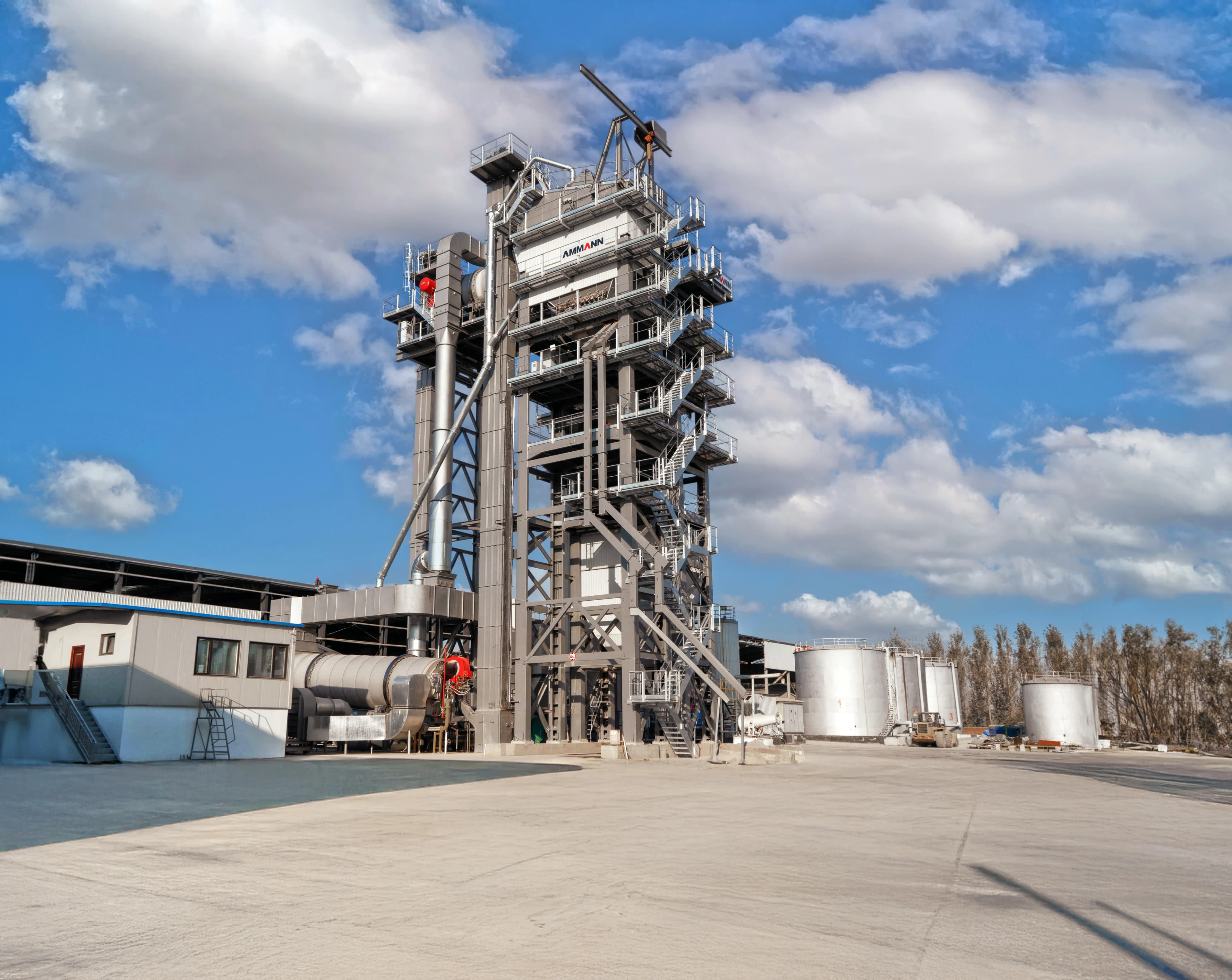 Ammann ABA 400 UniHRT asphalt mixing plant, China